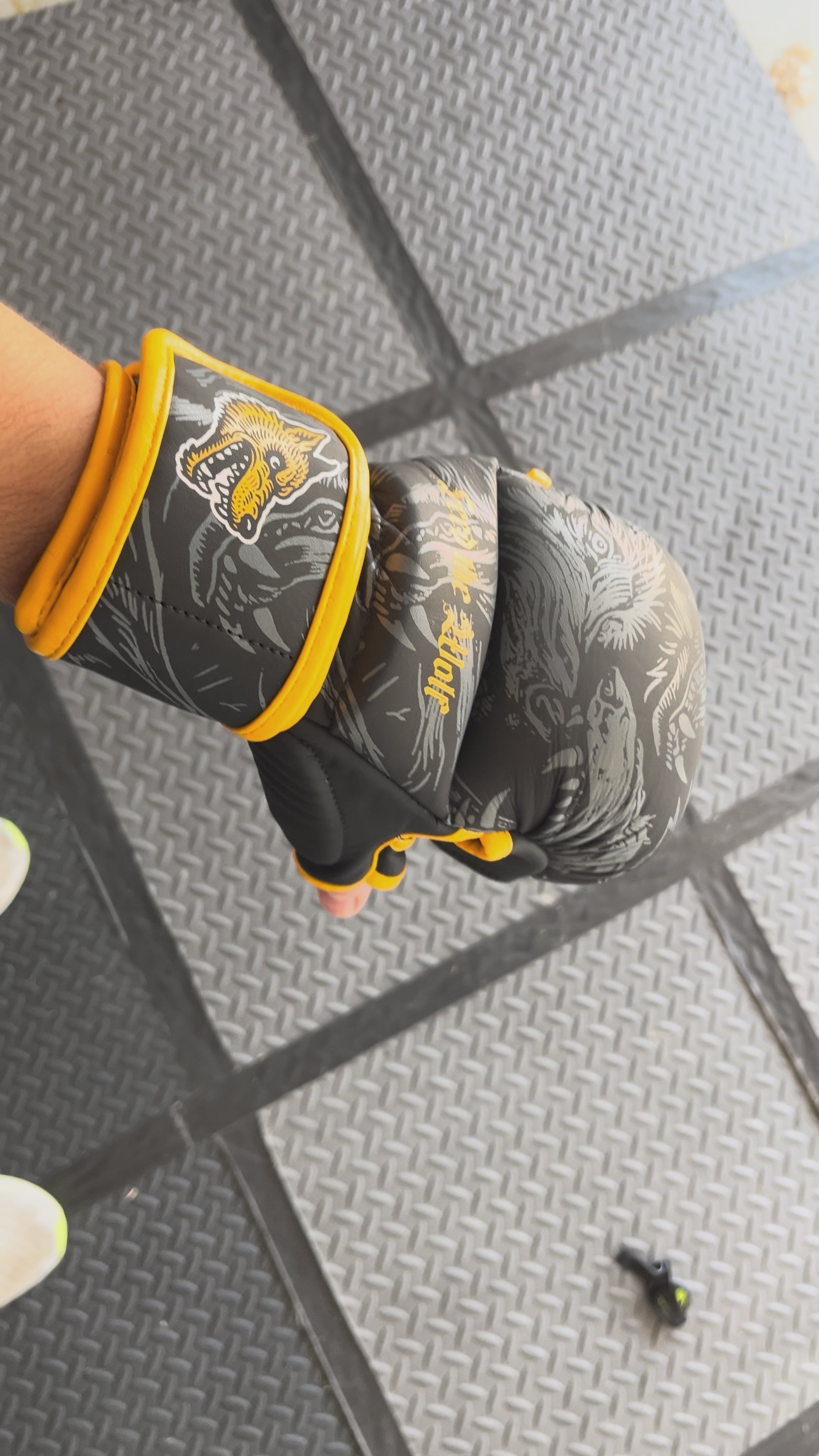 10 oz MMA Gloves (Allover Print)